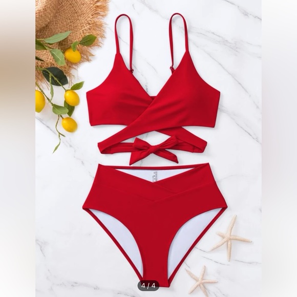 COPY - Shein 2pcs Highwaisted Bottom Bathing Suit - Picture 4 of 5